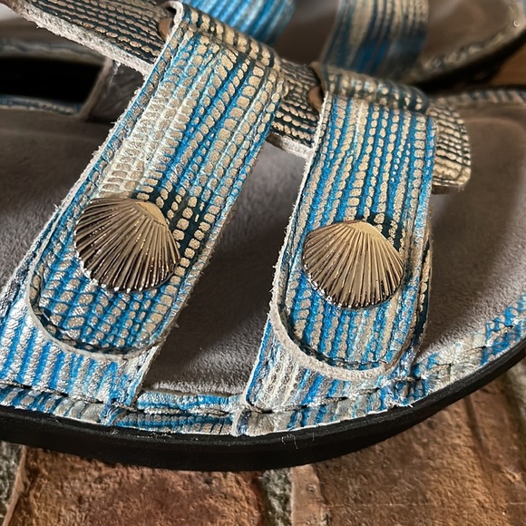Alegria Kleo Wrapture Blues Sandals - Picture 5 of 10